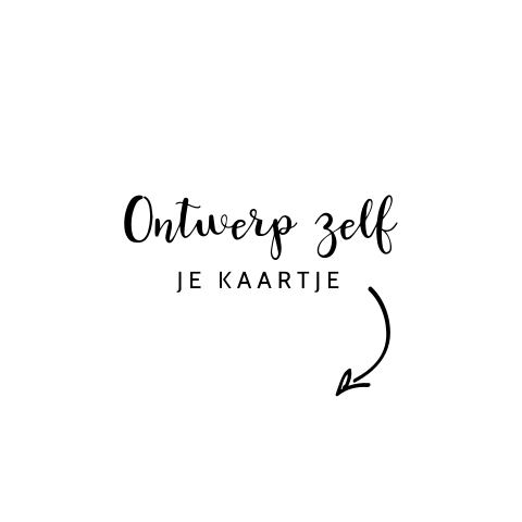 Zelf maken geboortekaartje in de vorm van een cirkel