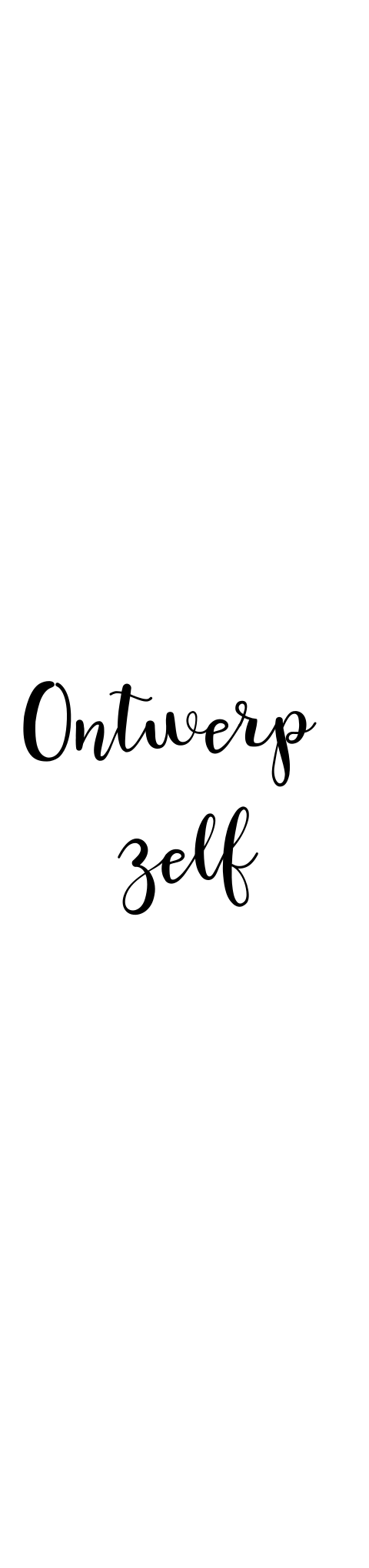 Labeltje lang zelf maken