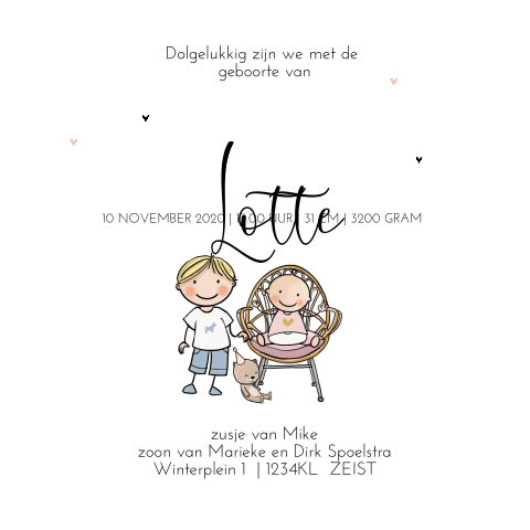 Kaart binnenkant