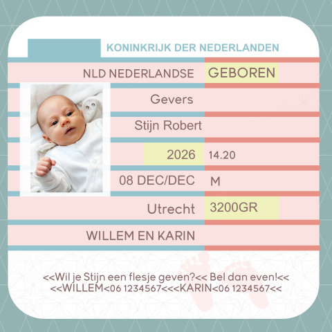 Kaart binnenkant
