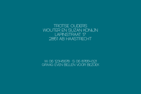 Kaart binnenkant