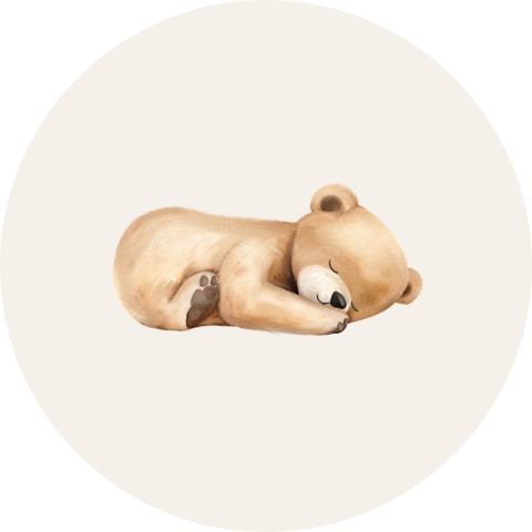 Sluitzegel slapend beertje