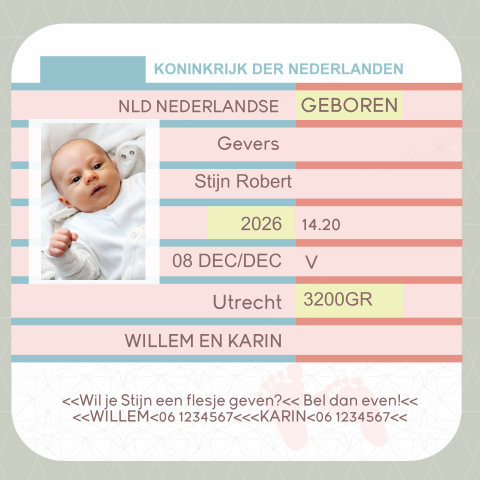 Kaart binnenkant