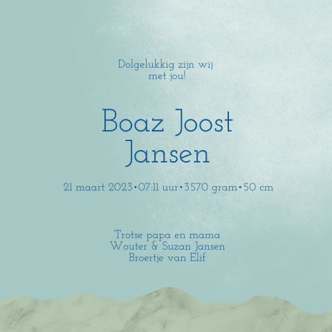 Kaart binnenkant