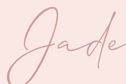Minimalistisch roze geboortekaartje meisje met naam