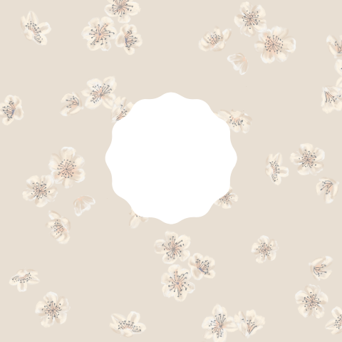 Lief geboortekaartje romantische bloemen met doorkijkje