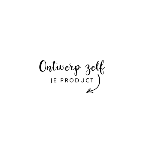 Organische vorm geboortekaartje zelf maken