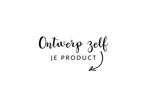 Liggende ovaal-geboortekaartje zelf maken