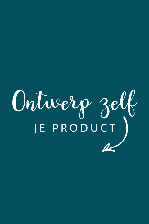 Maak zelf je geboortekaartje in trend kleur zeegroen