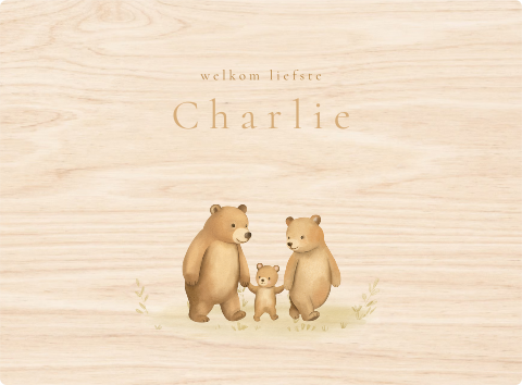 Memorybox met lief berengezin