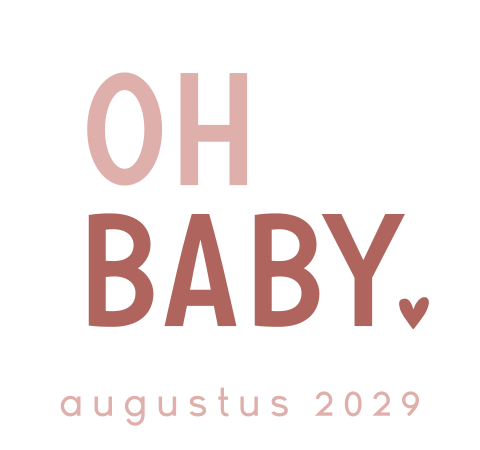 Zwangerschapsaankondiging mok met tekst