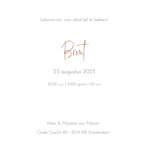 Kaart binnenkant