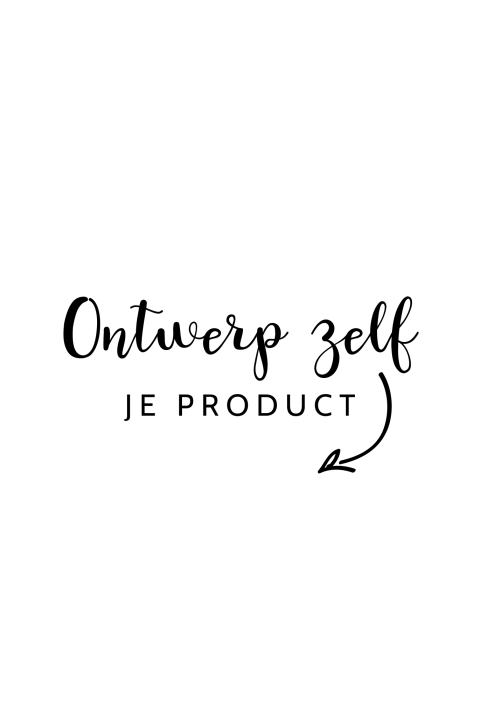 Zelf maken geboortekaartje in de vorm van een ovaal