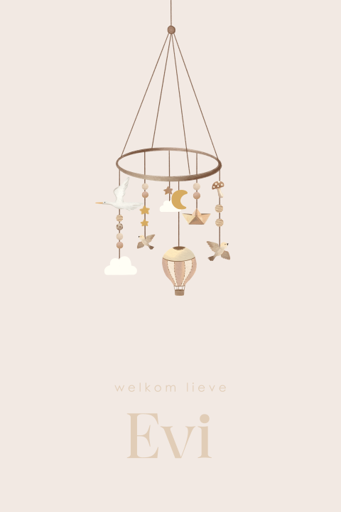 Lieve rechthoek raamsticker met mobiel meisje