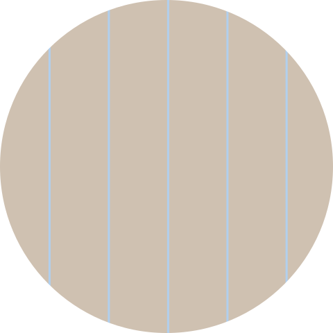 Sluitsticker beige streepjes