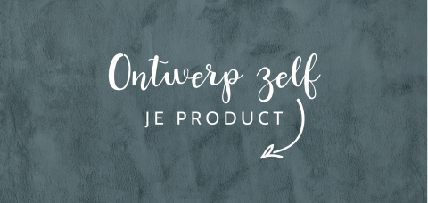 Geboortekaartje zelf maken in velvet-look en trendkleur blauw