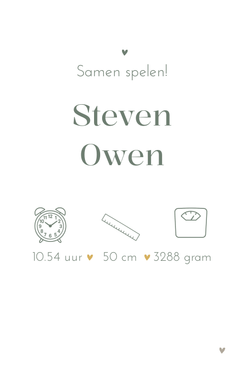 Kaart binnenkant