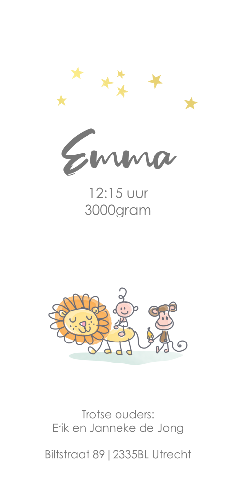 Kaart binnenkant