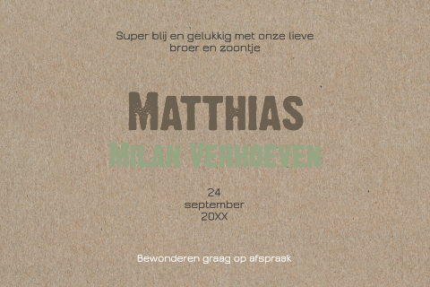 Kaart binnenkant
