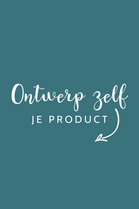Maak zelf je geboortekaartje in trend kleur zeegroen