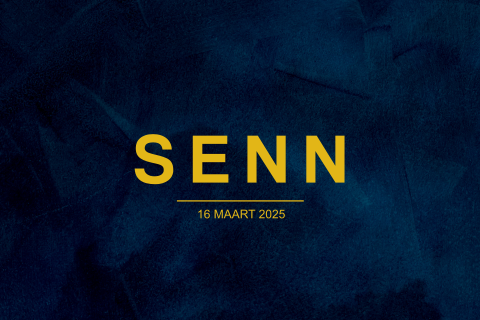 Minimalistisch velvet-look geboortekaartje voor een jongen