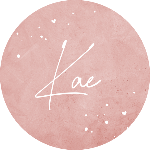 Sluitsticker naam roze velvet-look