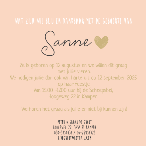 Kaart binnenkant
