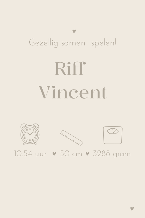 Kaart binnenkant