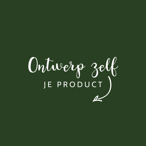 Zelf trendy geboortekaartje ontwerpen in donkergroen