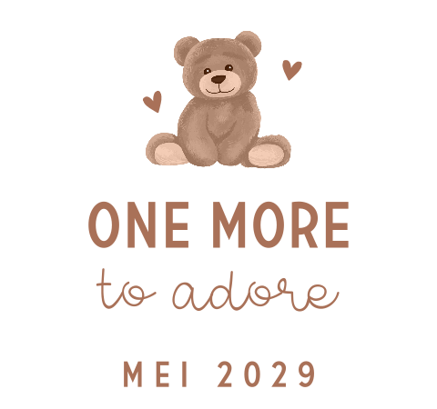 Zwangerschapsaankondiging mok met teddybeer