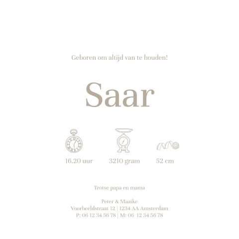 Kaart binnenkant