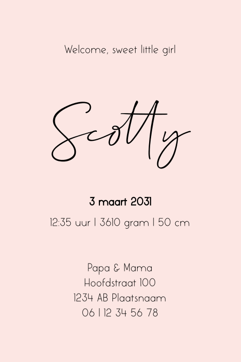 Kaart binnenkant