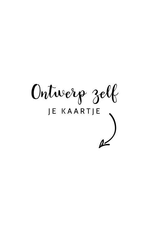 Bijzonder vorm geboortekaartje zelf maken