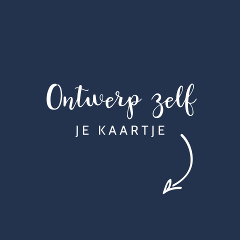 Zelf uniek geboortekaartje maken met chinese porcelain
