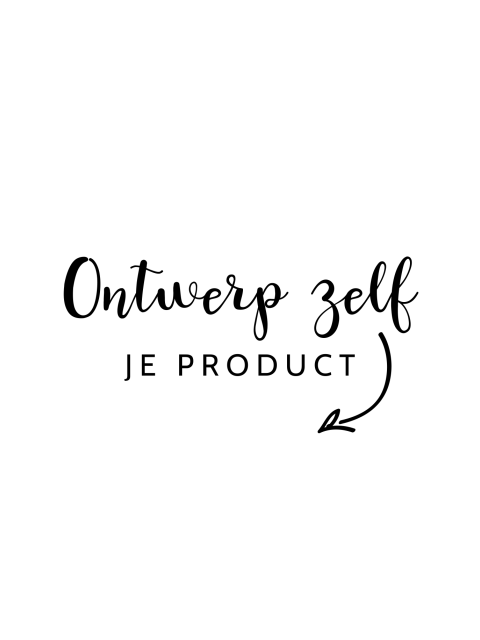 Zelf maken poster staand