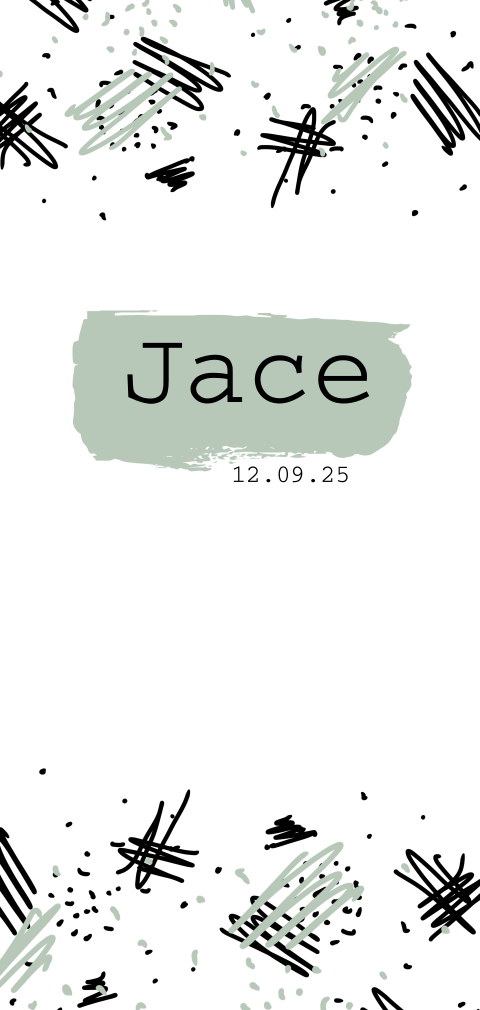 Stoer jaren 80 kaartje voor een jongen