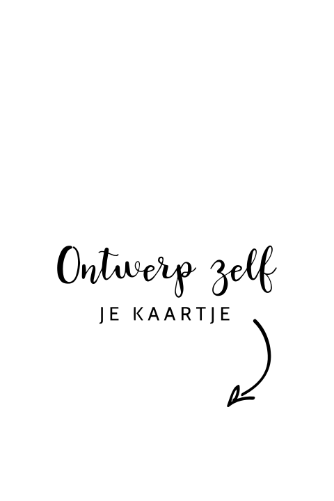 Zelf maken arch geboortekaartje stans