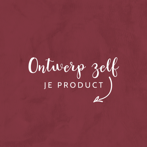 Geboortekaartje zelf maken in trendkleur pruim met velvet-look