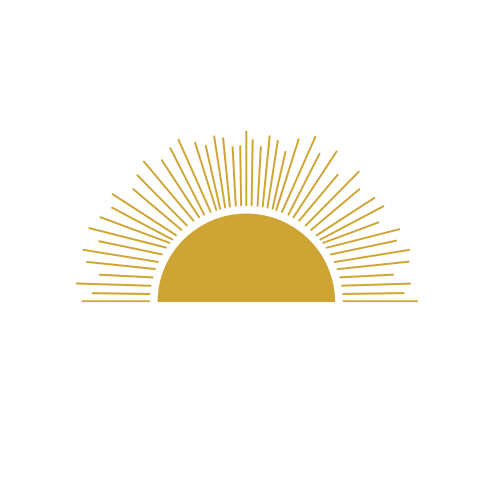 Sluitsticker met zon