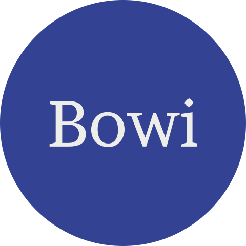 Sluitsticker blauw met naam