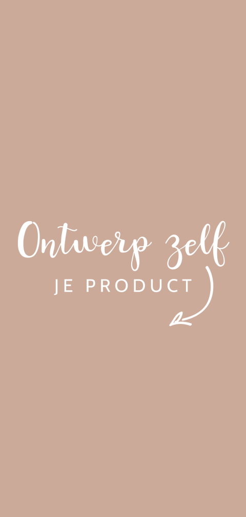 Maak zelf je geboortekaartje met trendkleur aardetint