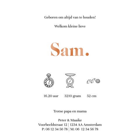 Kaart binnenkant