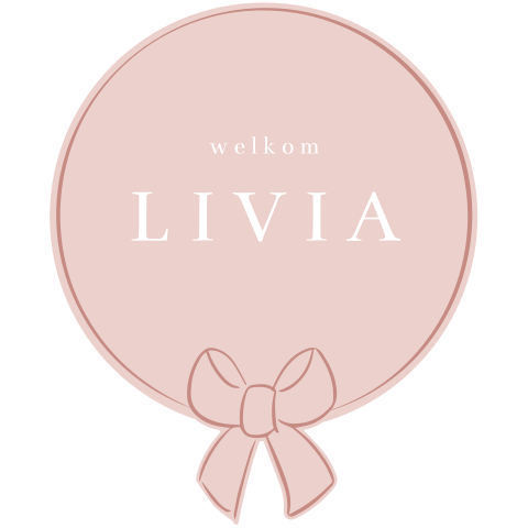 Tuinbord roze met strikje