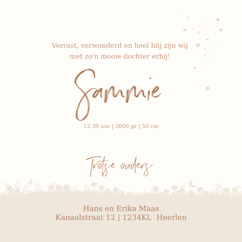 Kaart binnenkant