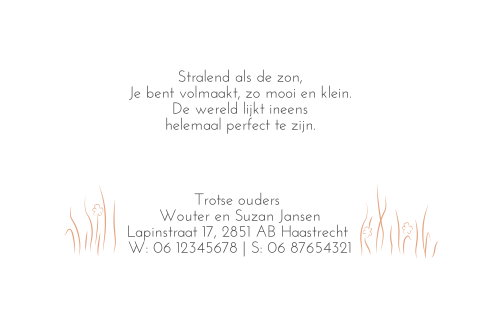 Kaart binnenkant