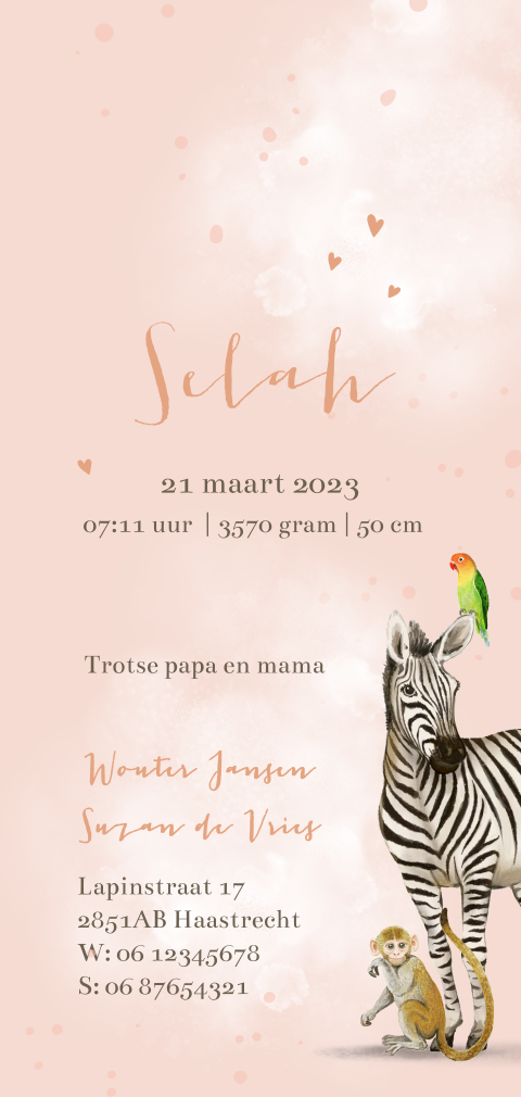 Kaart binnenkant