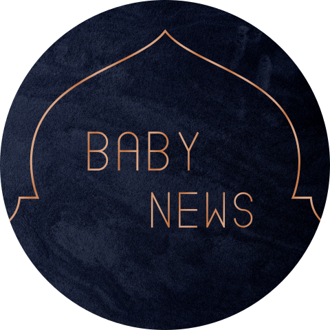 Sluitsticker blauwe velvet-look met hoogglans