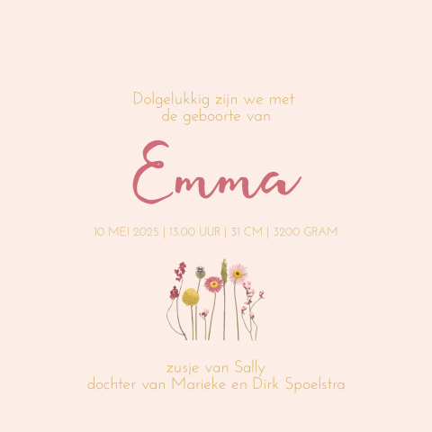 Kaart binnenkant