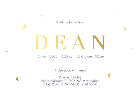Kaart binnenkant