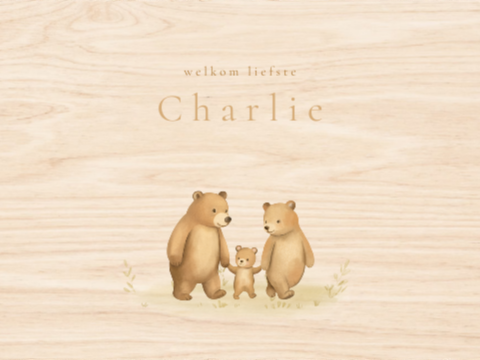 Memorybox met lief berengezin